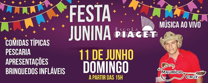 Agenda Infantil Programa o de Bras lia Festa Junina na Escola